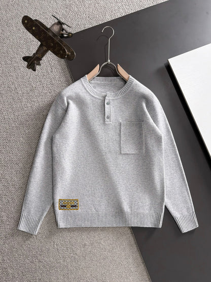 Gucci Embroidered Crewneck Sweater - Image 1