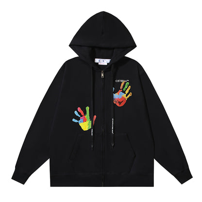 OFF-Whlte Arrow logo sports sweatshirt#6