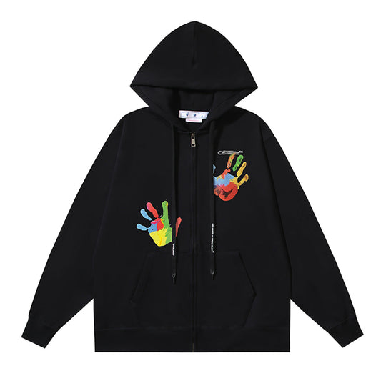 OFF-Whlte Arrow logo sports sweatshirt#6