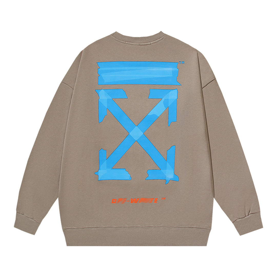OFF-Whlte Arrow logo sports sweatshirt#7