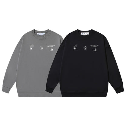OFF-Whlte Arrow logo sports sweatshirt#115