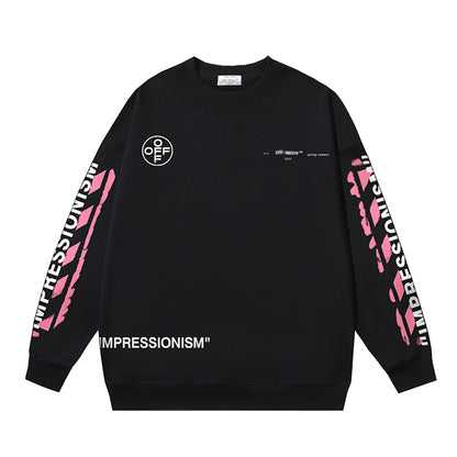 OFF-Whlte Arrow logo sports sweatshirt#2