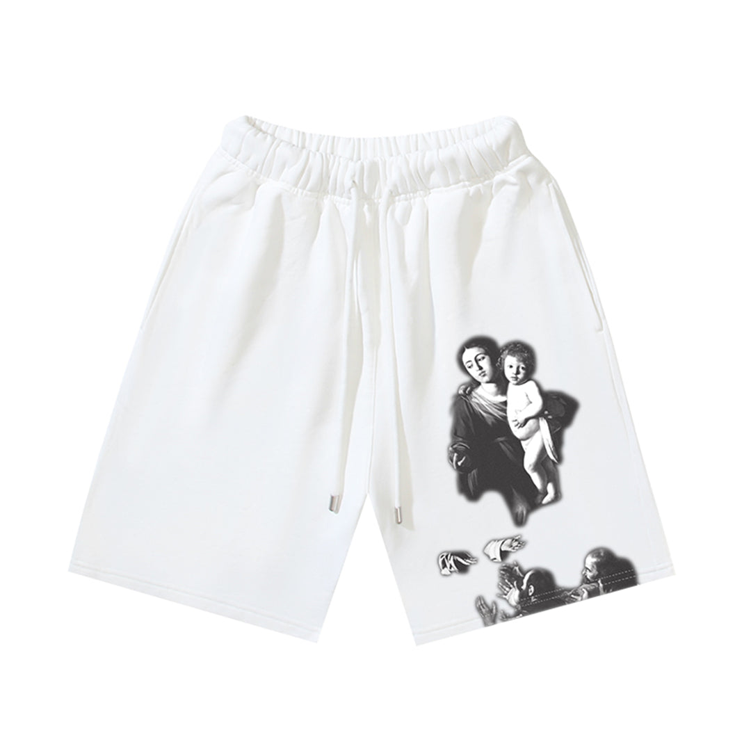 OFF-Whlte arrow print shorts#24