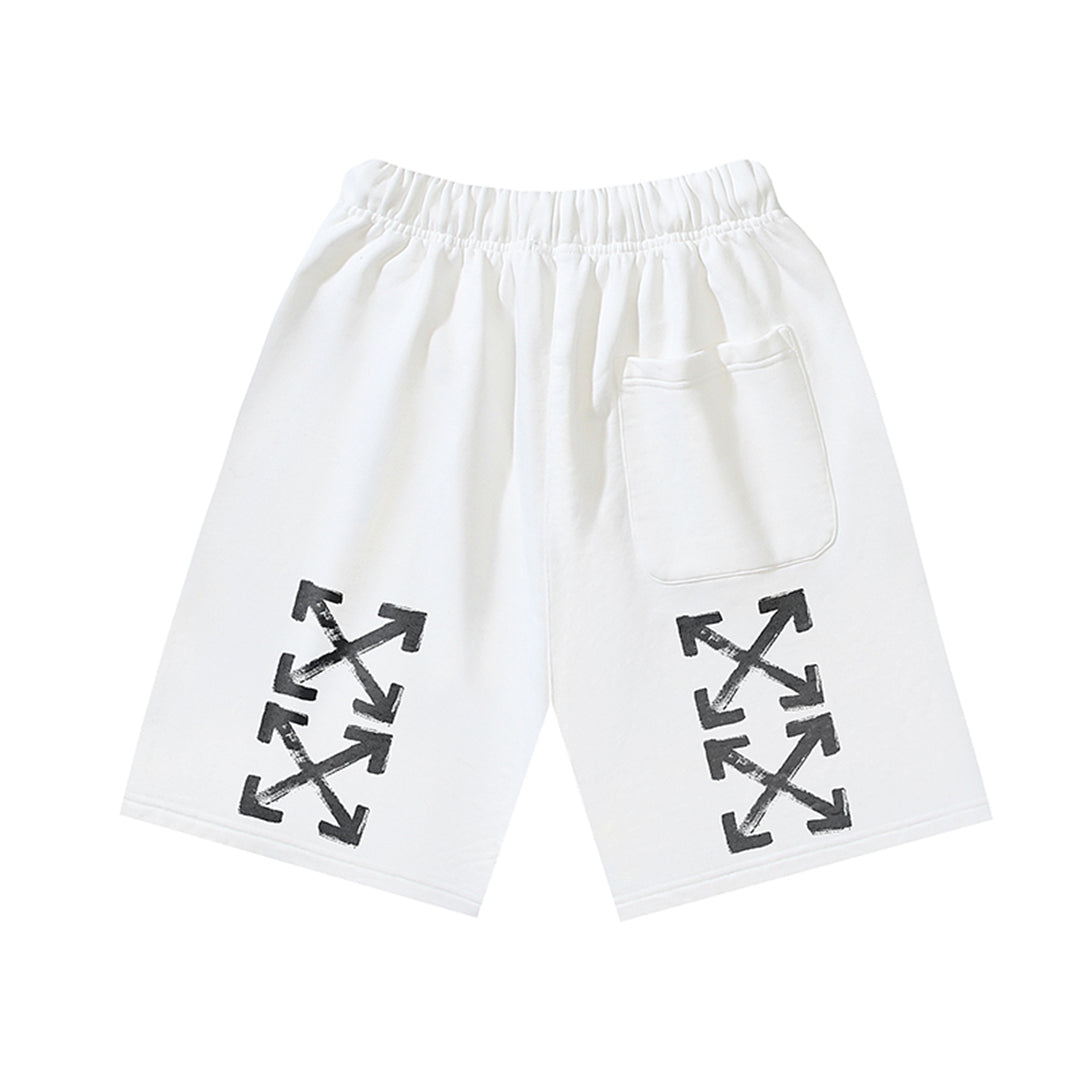 OFF-Whlte arrow print shorts#3