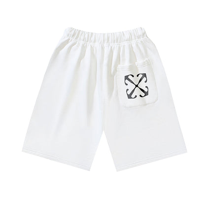 OFF-Whlte arrow print shorts#4