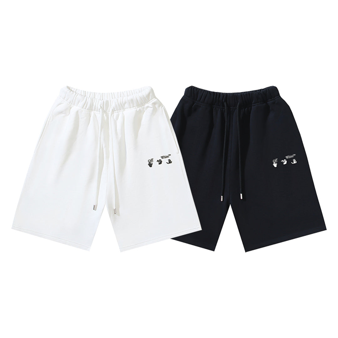 OFF-Whlte arrow print shorts#14