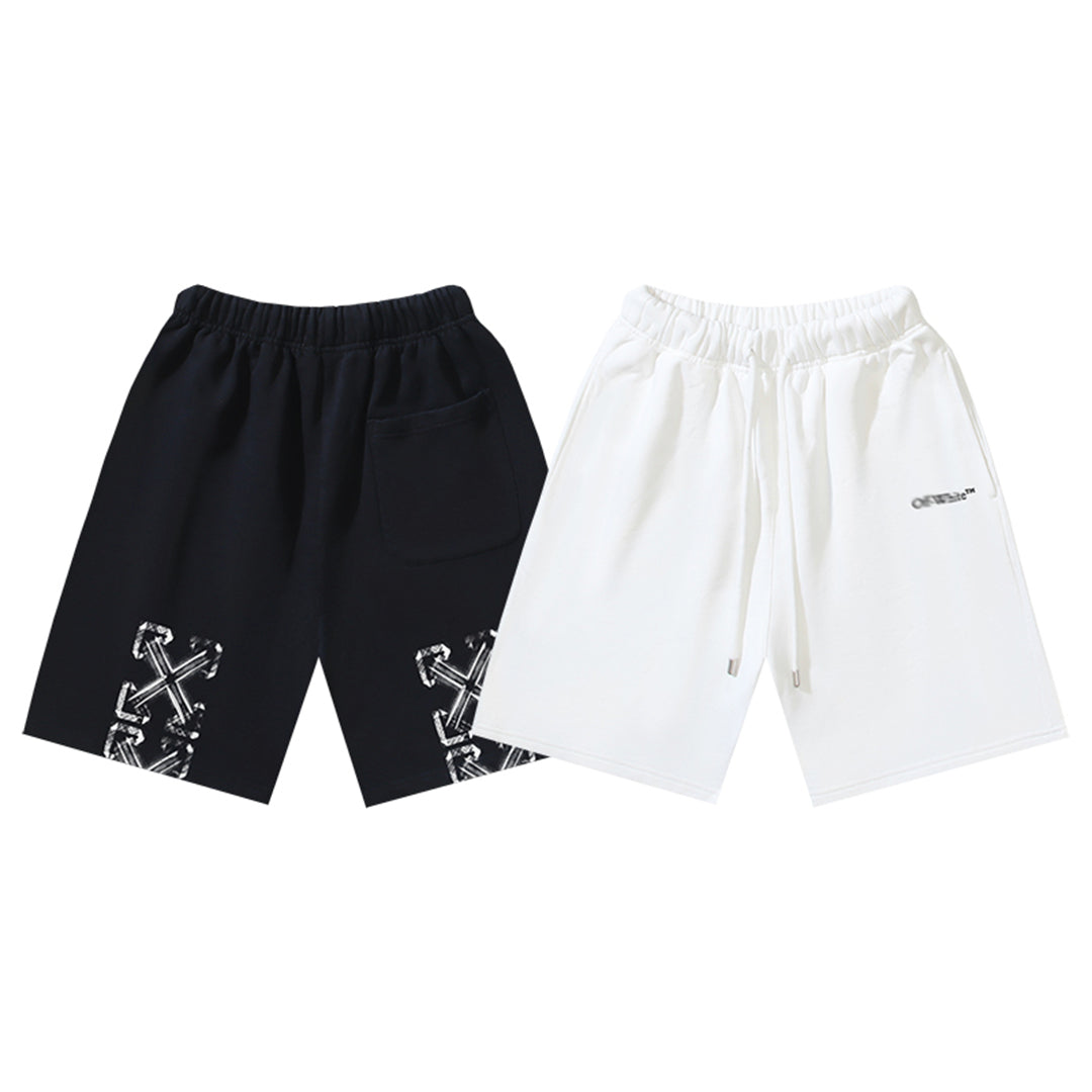 OFF-Whlte arrow print shorts#18